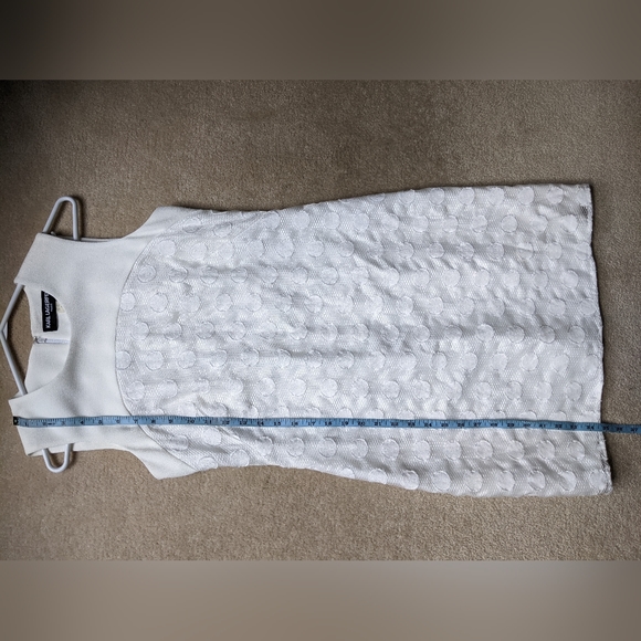 Karl Lagerfeld Paris White Sleeveless Dress size 4 - Picture 10 of 13